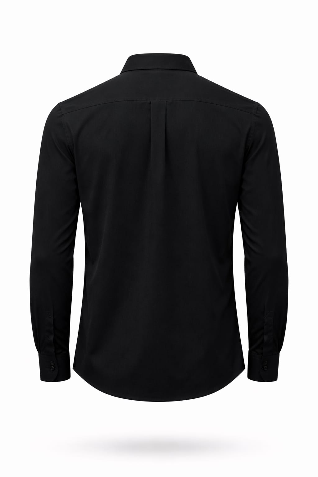EMPORIO ARMANI Obsidian Velvet Tailored Fit Long Sleeve Button-Up Shirt Japanese Lycra