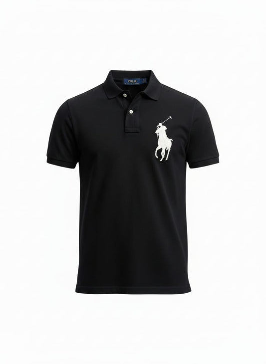 RALPH LAUREN Enchanted Nightfall Classic Fit Short Sleeve Piqué Polo Shirt