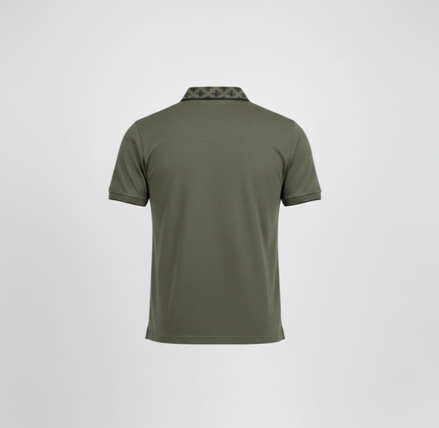 KARL LAGERFELD Mystic Fern Classic Fit Short Sleeve Piqué Polo