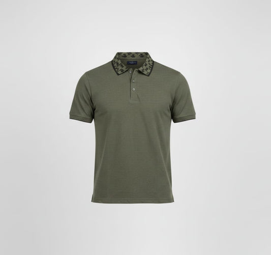 KARL LAGERFELD Mystic Fern Classic Fit Short Sleeve Piqué Polo