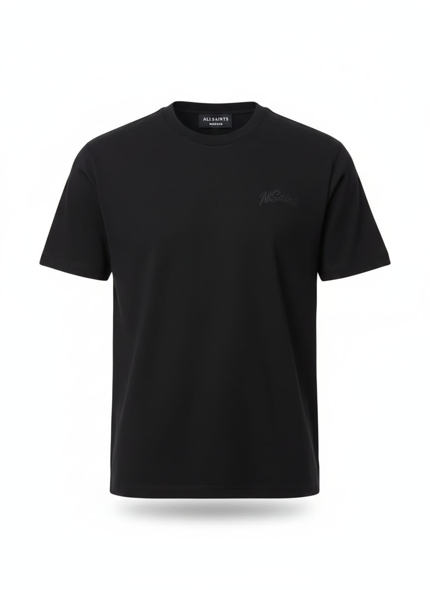 ALLSAINTS Obsidian Ember Casual Fit Short Sleeve T-Shirt