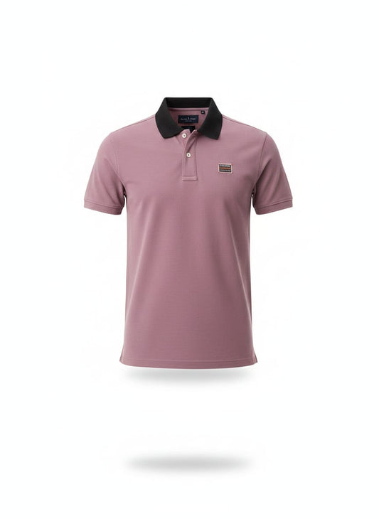 GANT Serene Blush Tailored Fit Short Sleeve Piqué Polo Shirt