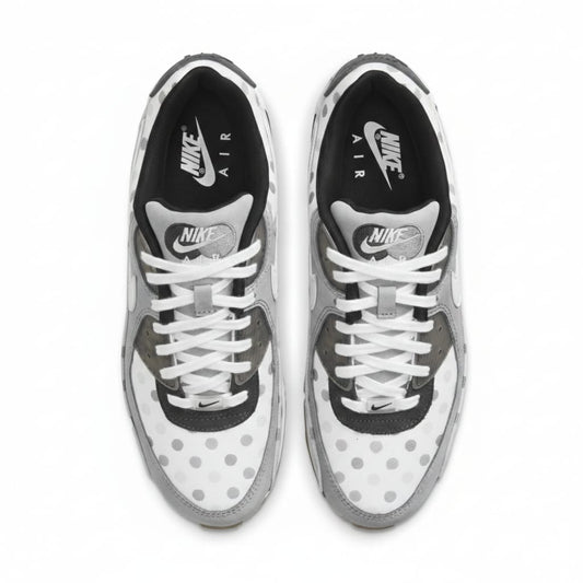 NIKE Celestial Silver Luxe Dotted Air Max 90 Sneakers