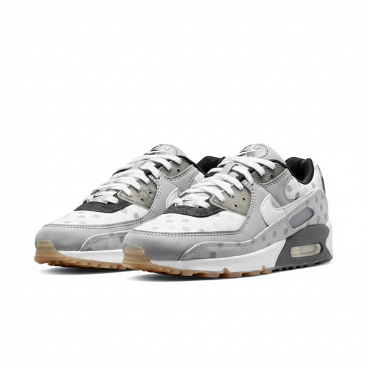 NIKE Celestial Silver Luxe Dotted Air Max 90 Sneakers