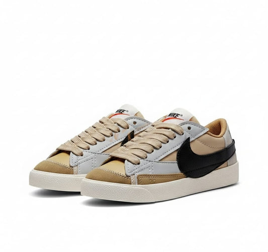 NIKE Amber Sand Vintage Low-Top Sneakers