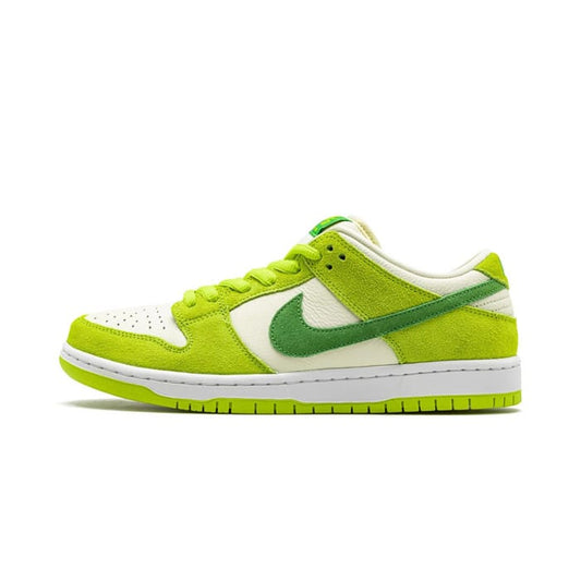 NIKE Luminous Lime Luxe Low-Top Suede Sneakers