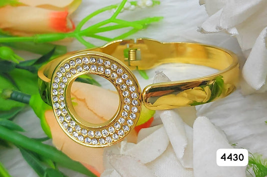 Elegant Accessories Crystal Circle Bangle