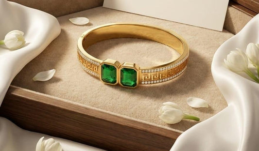 VERSACE Lush Jade Opulence Bangle