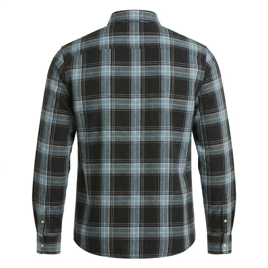 U.S. POLO ASSN. Ethereal Teal Tailored Fit Long Sleeve Check Shirt