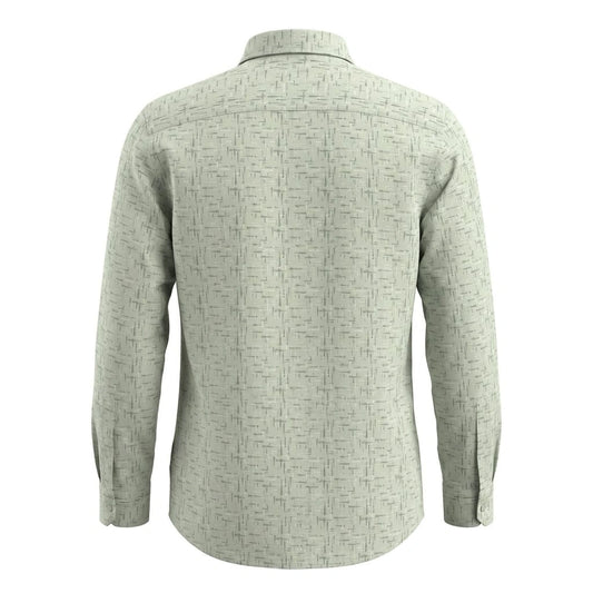 TOMMY HILFIGER Mystic Fern Tailored Fit Long Sleeve Textured Shirt