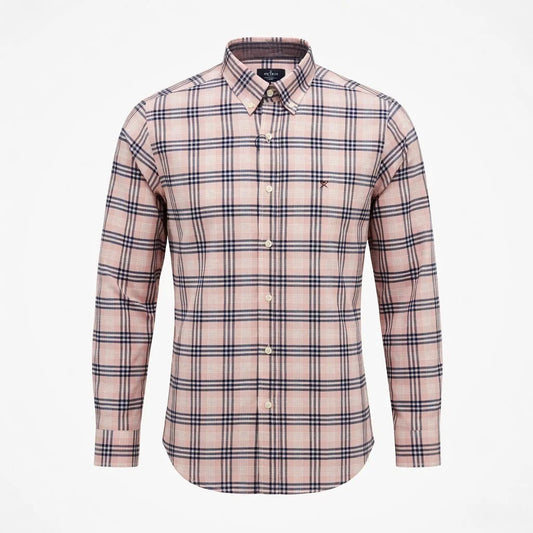 Hackett Classic Plaid Button-Up Shirt