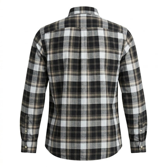 POLO RALPH LAUREN Obsidian Mist Tailored Fit Plaid Button-Down Shirt