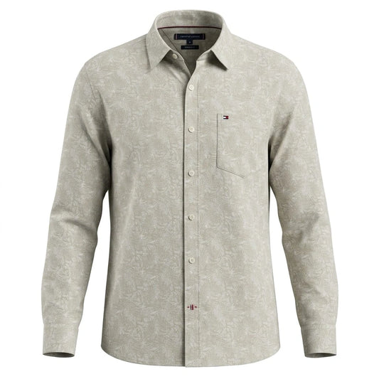 Tommy Hilfiger Regular Fit Leaf Print Shirt