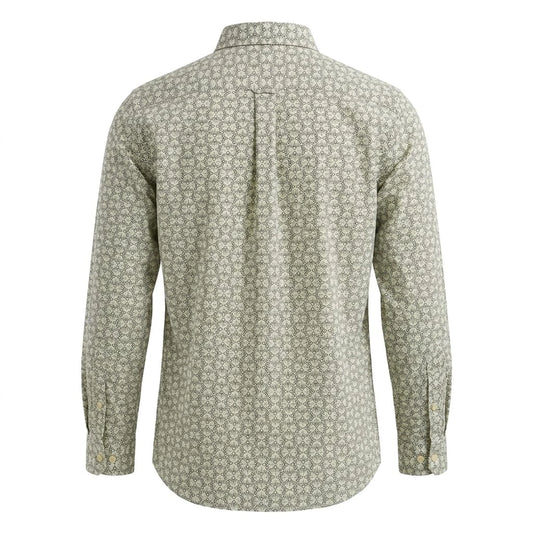GANT Whispering Fern Slim Fit Long Sleeve Oxford Shirt