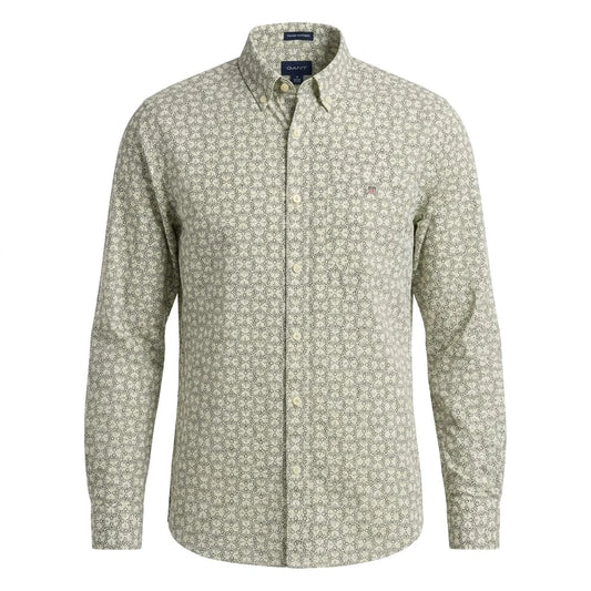 GANT Whispering Fern Slim Fit Long Sleeve Oxford Shirt