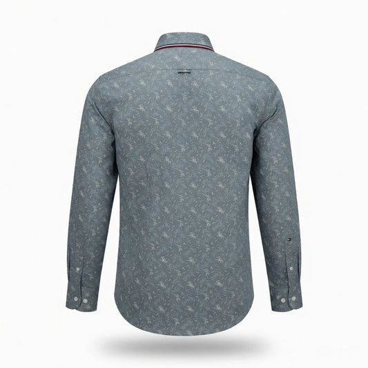 Tommy Hilfiger Men's Floral Print Button-Up Shirt