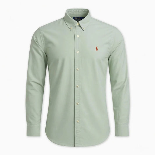 Polo Ralph Lauren Classic Fit Button-Down Shirt in Sage Green