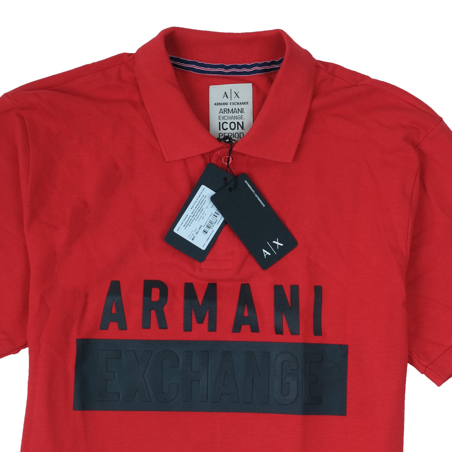 Armani Red Polo T-shirt