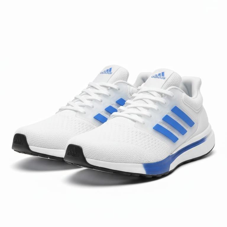 Adidas UltraBoost 21 Running Shoes - White/Blue
