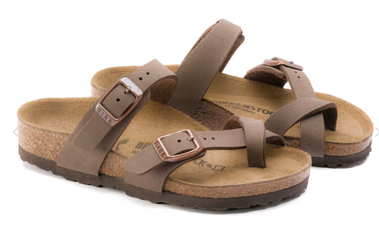 BIRKENSTOCK Mayari Slip-On Regular Fit Sandals Light Brown