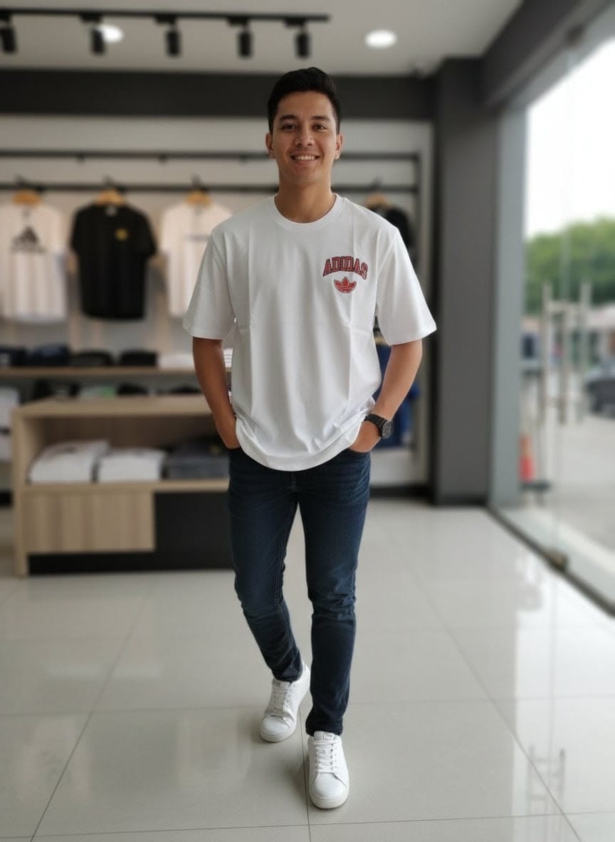 Adidas Classic Logo Graphic Tee