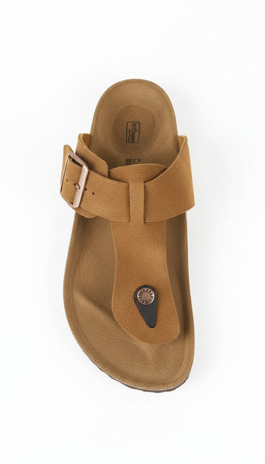Birkenstock Arizona Soft Footbed Sandals in Camel
