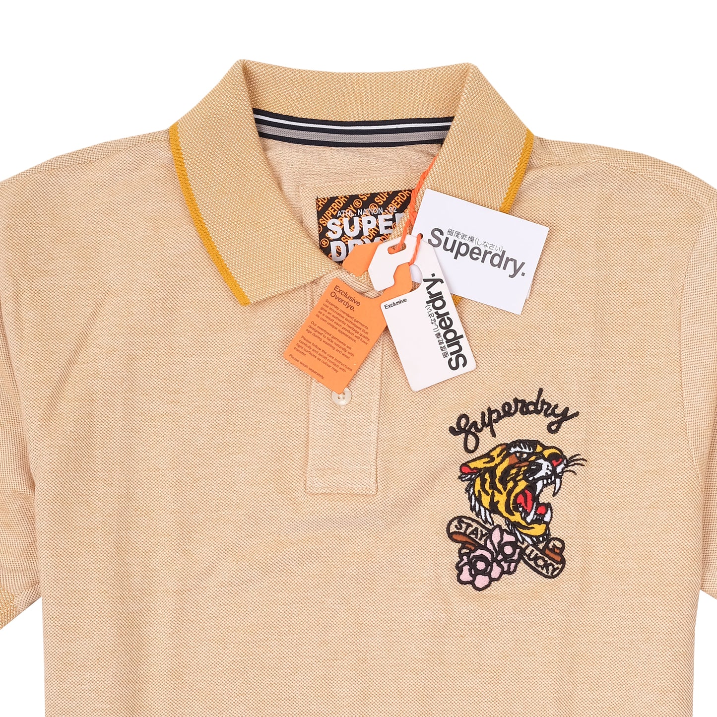 Superdry Ochre Polo T-Shirt