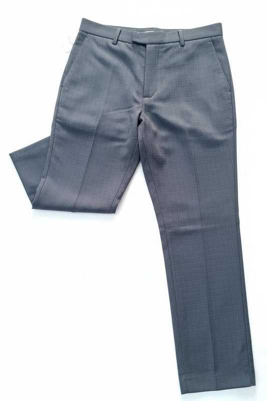 Calvin Klein Elegant Attire Men's Slim Fit Pinstripe Trousers