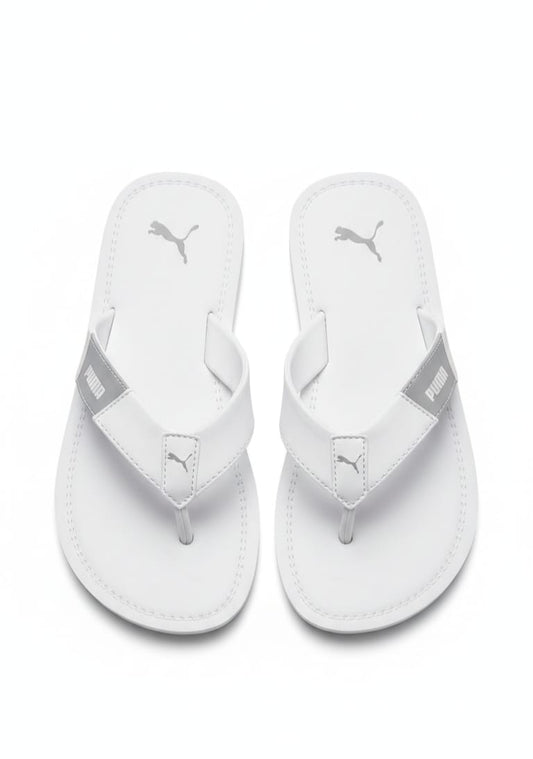 PUMA Celestial Ivory Luxe Slide Sandals