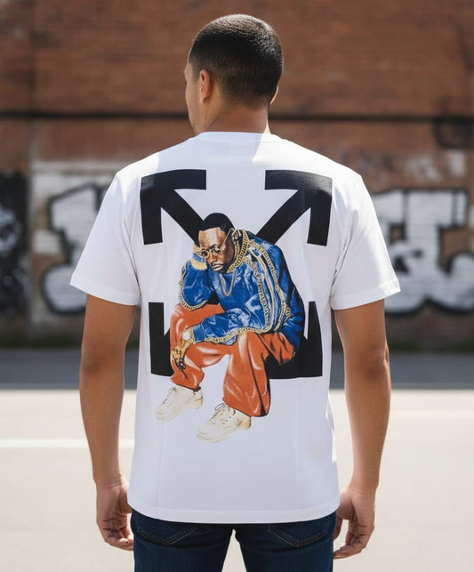 OFF-WHITE™ Ethereal Pearl Relaxed Fit Short Sleeve T-Shirt