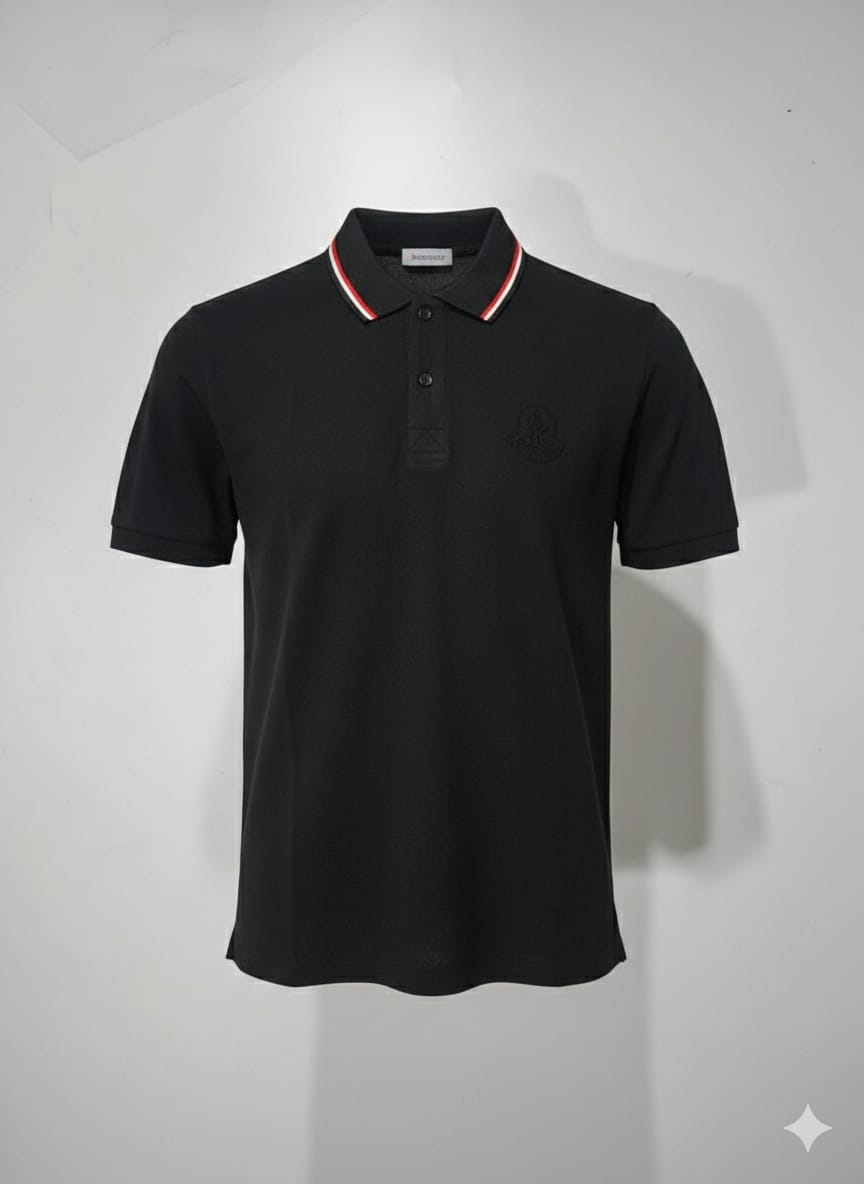 BOSS Midnight Onyx Tailored Fit Short Sleeve Piqué Polo Shirt