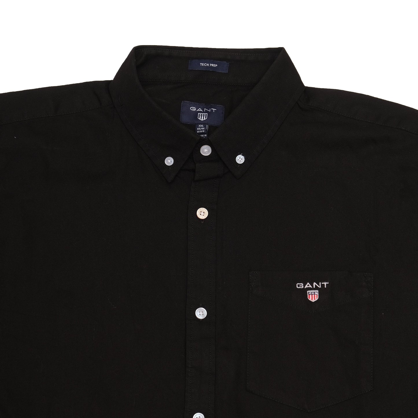 GANT Classic Black Button-Down Oxford Shirt