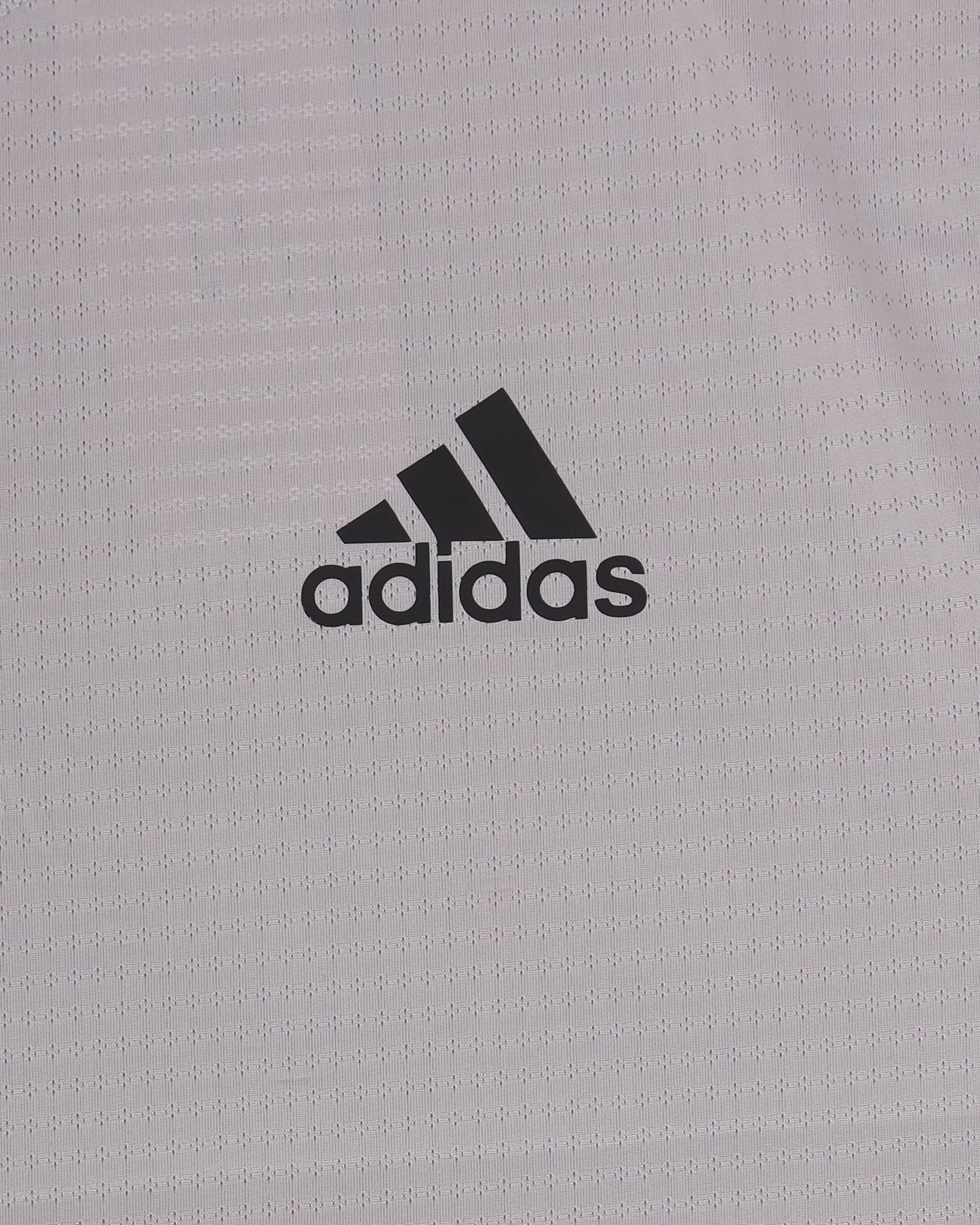 ADIDAS Light Grey D4T Performance Short Sleeve Sports T-shirt