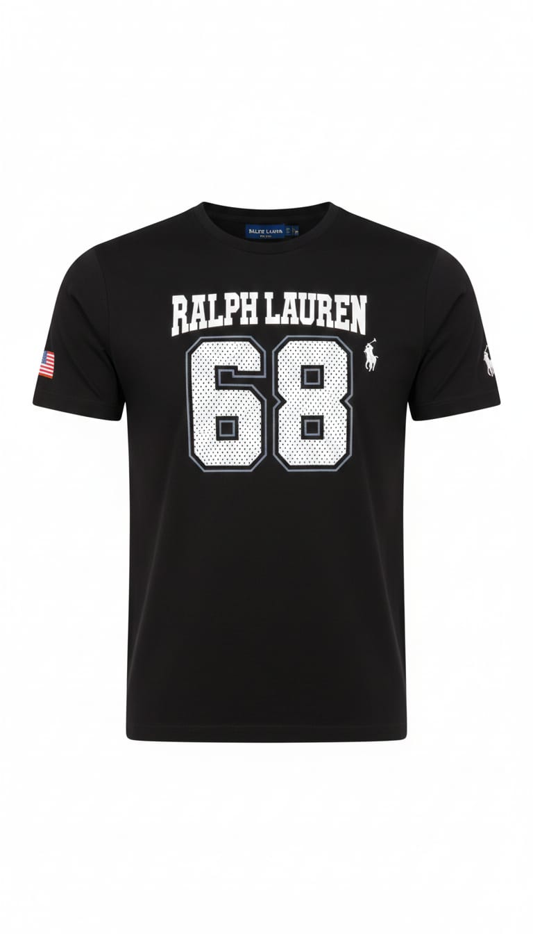 RALPH LAUREN Twilight Onyx Slim Fit Short Sleeve T-Shirt