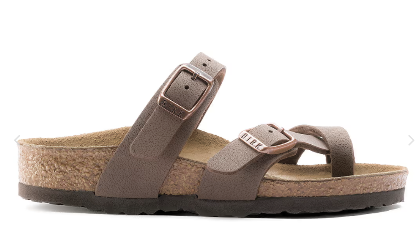BIRKENSTOCK Mayari Slip-On Regular Fit Sandals Light Brown