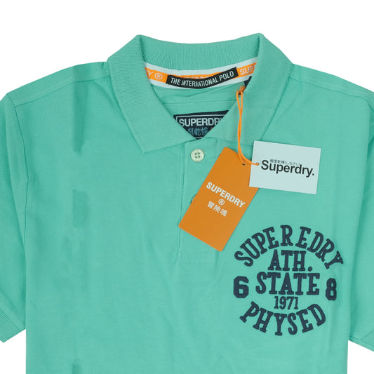 Superdry Blue Polo T-shirt