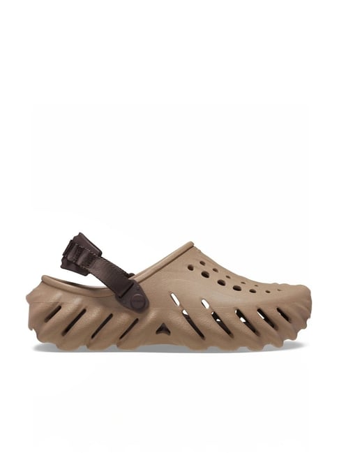 CROCS Earthy Almond Luxe Comfort Slip-On Clog – Brand Drops