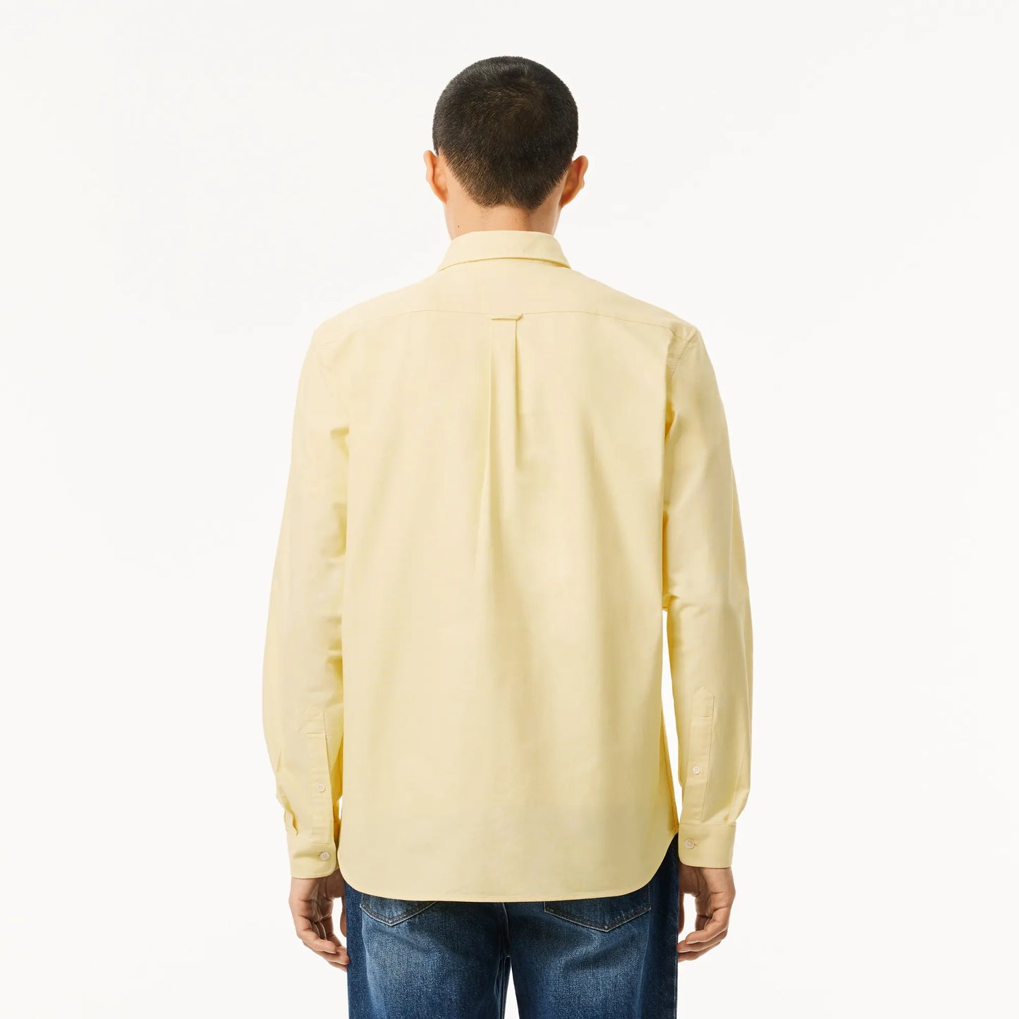 LACOSTE Sunbeam Amber Classic Fit Long Sleeve Button-Down Shirt