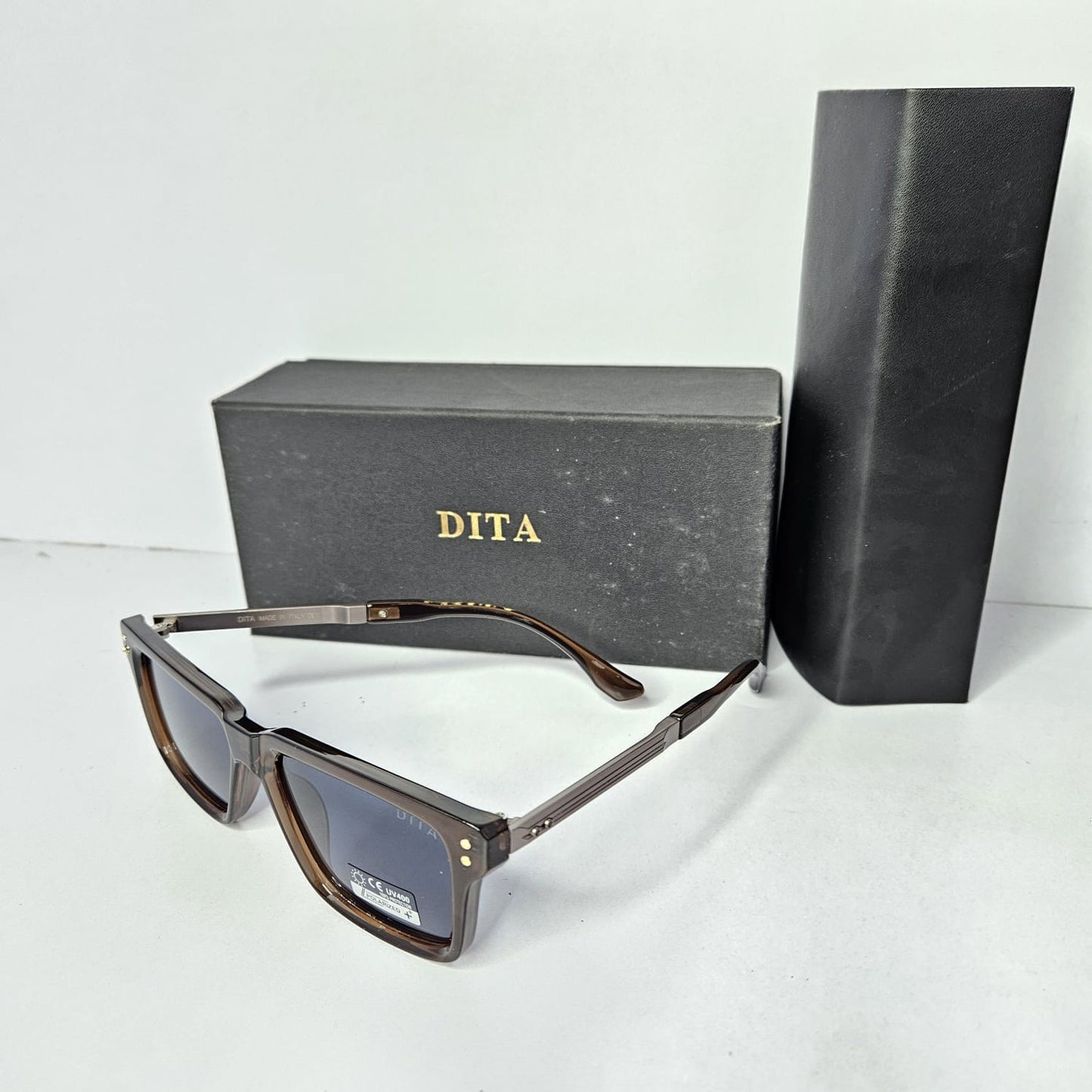 DITA Amber Drift Luxe Oversized Sunglasses