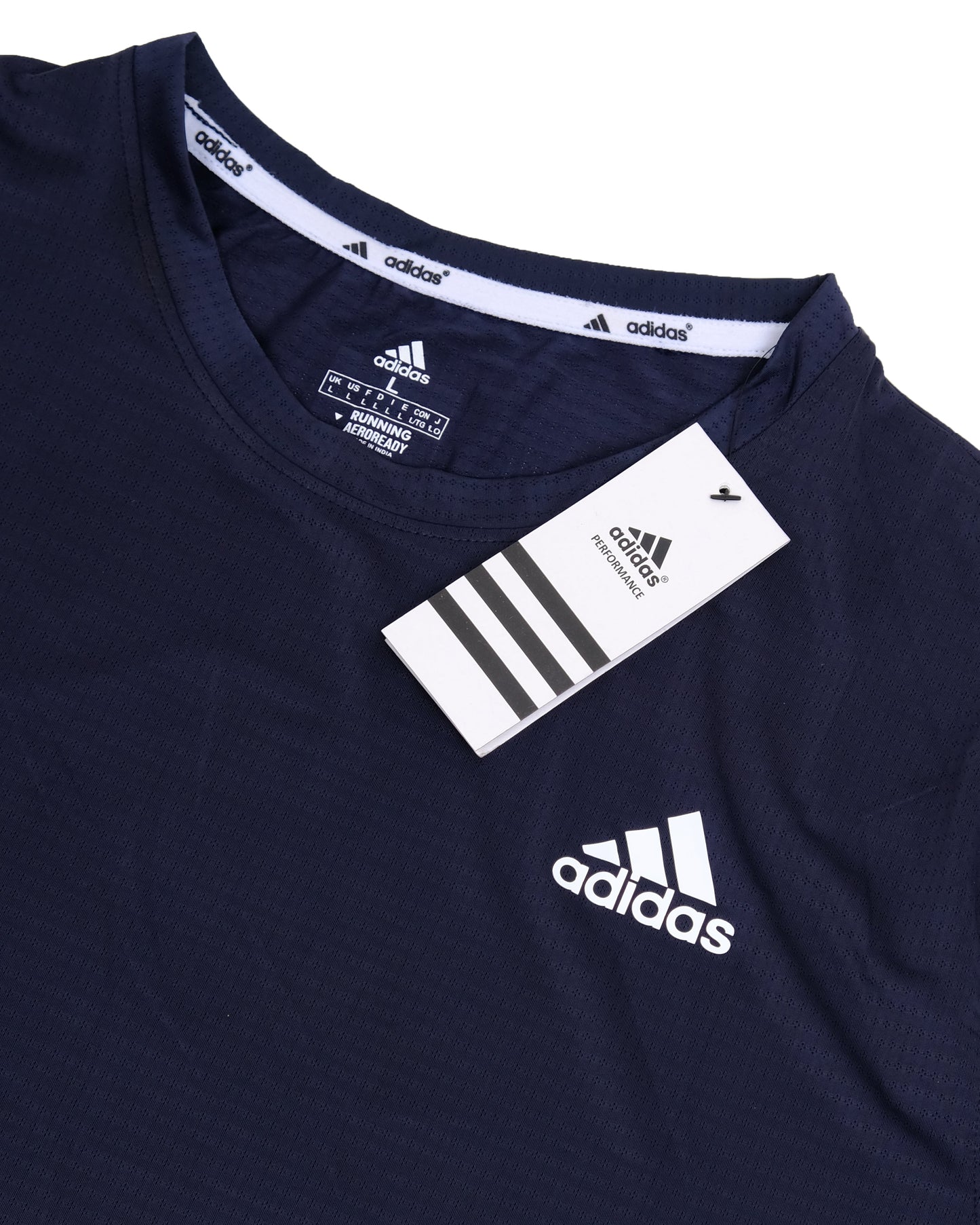 ADIDAS Black Aeroready Short Sleeve Performance Training T-shirt