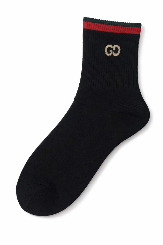 GUCCI Ember Glow Signature Logo Ankle Socks