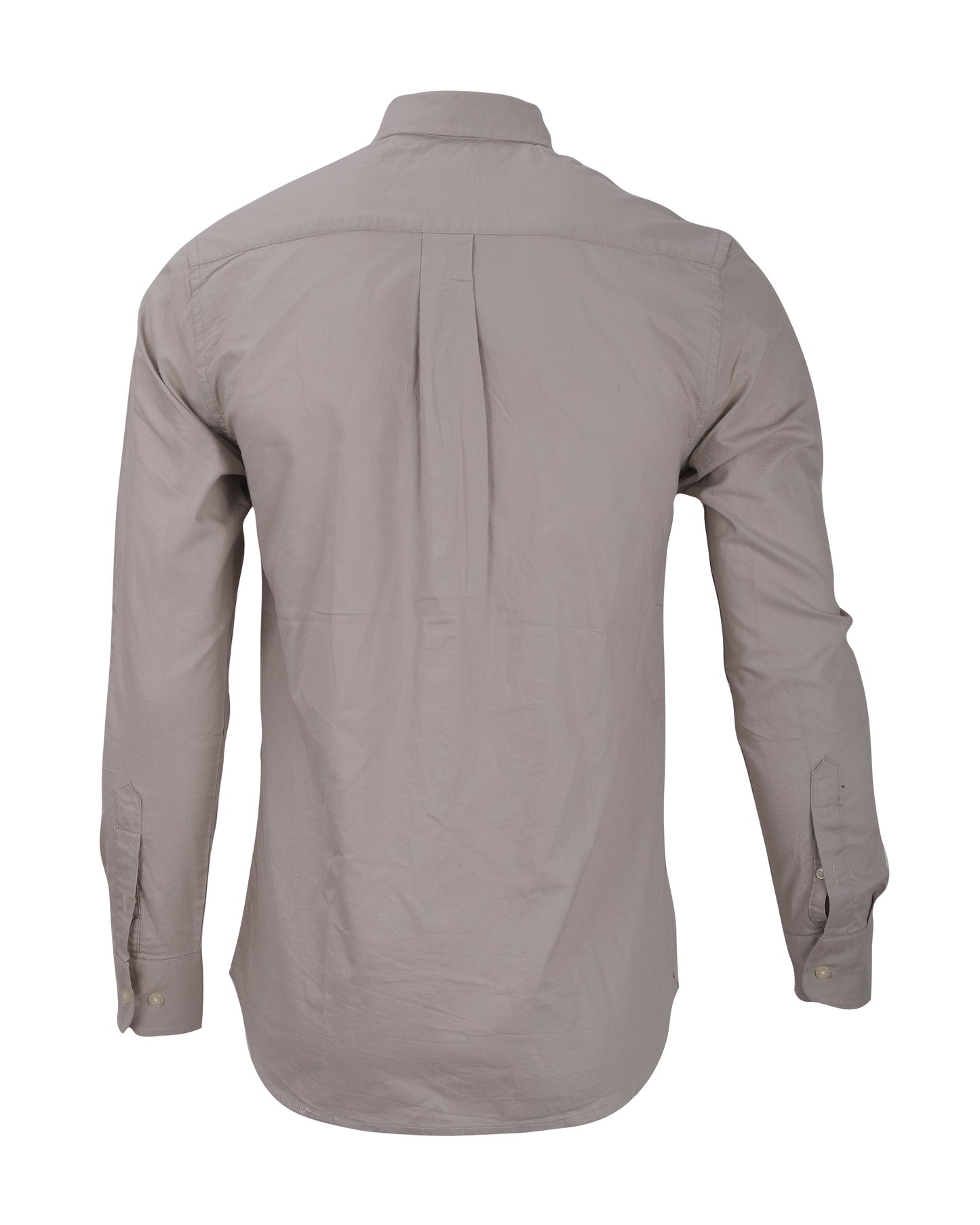 SUPERDRY Light Taupe Essential Oxford Button-Down Shirt