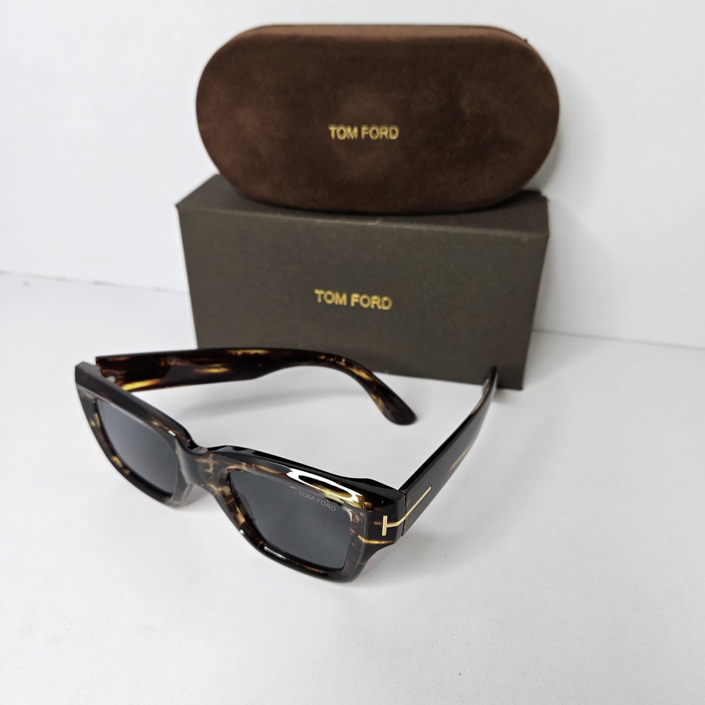 TOM FORD Tortoiseshell Cat-Eye Sunglasses