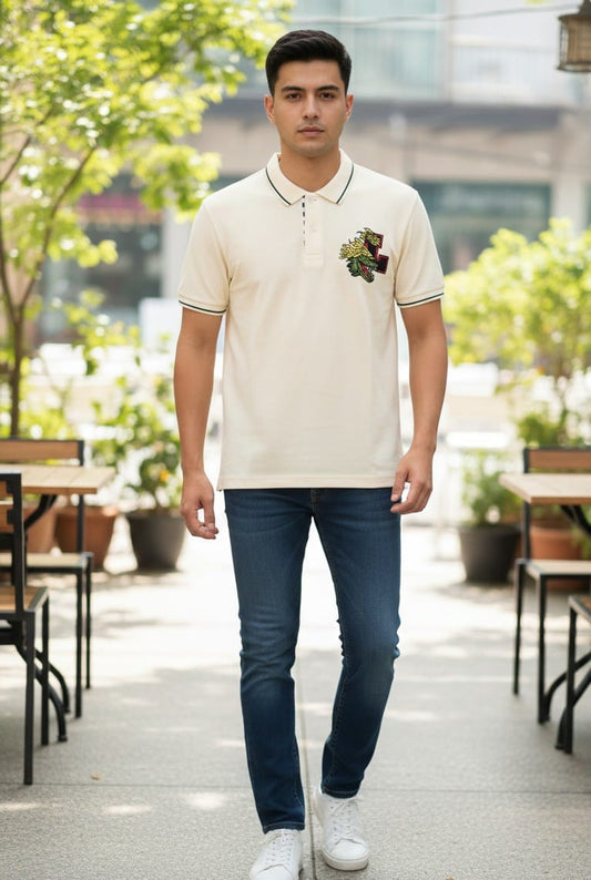 Lacoste Classic Fit Dragon Emblem Polo Shirt