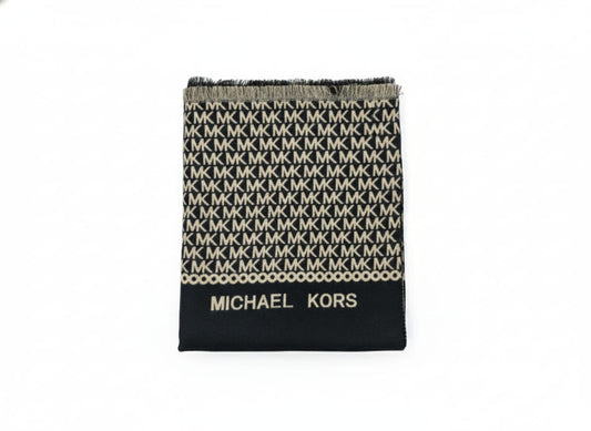 MICHAEL KORS MK Monogram Knit Scarf