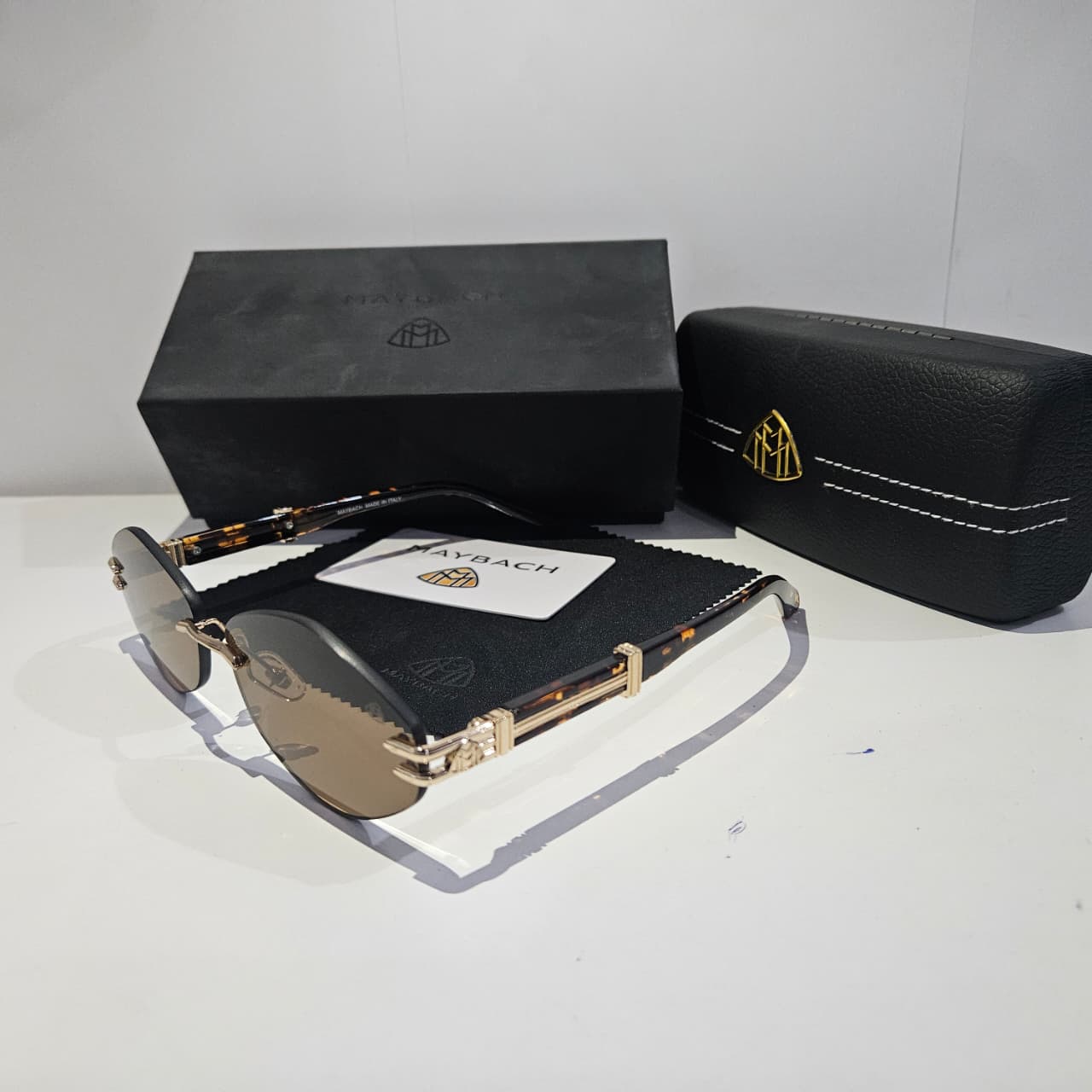MAYBACH Luxe Tortoise Shell Sunglasses